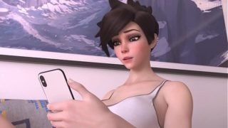 No time overwatch short Lena Oxton