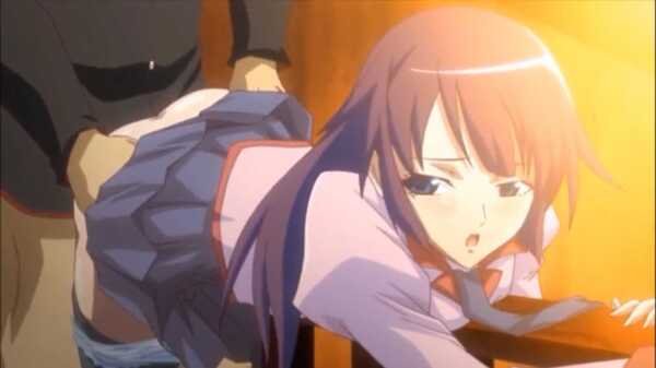 Hentai schoolgirl goes around fucking everywhere